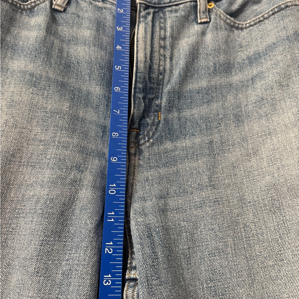 Light Blue Wide Leg Jeans - Picture 5 of 6